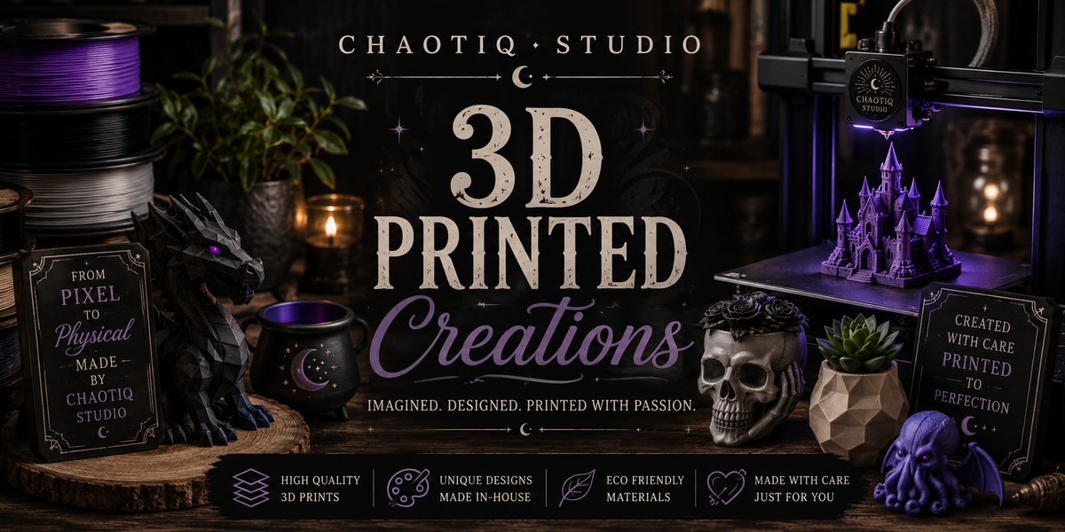 3D Printed Creations