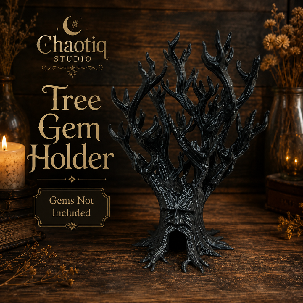 Tree Gemstone Holder Display