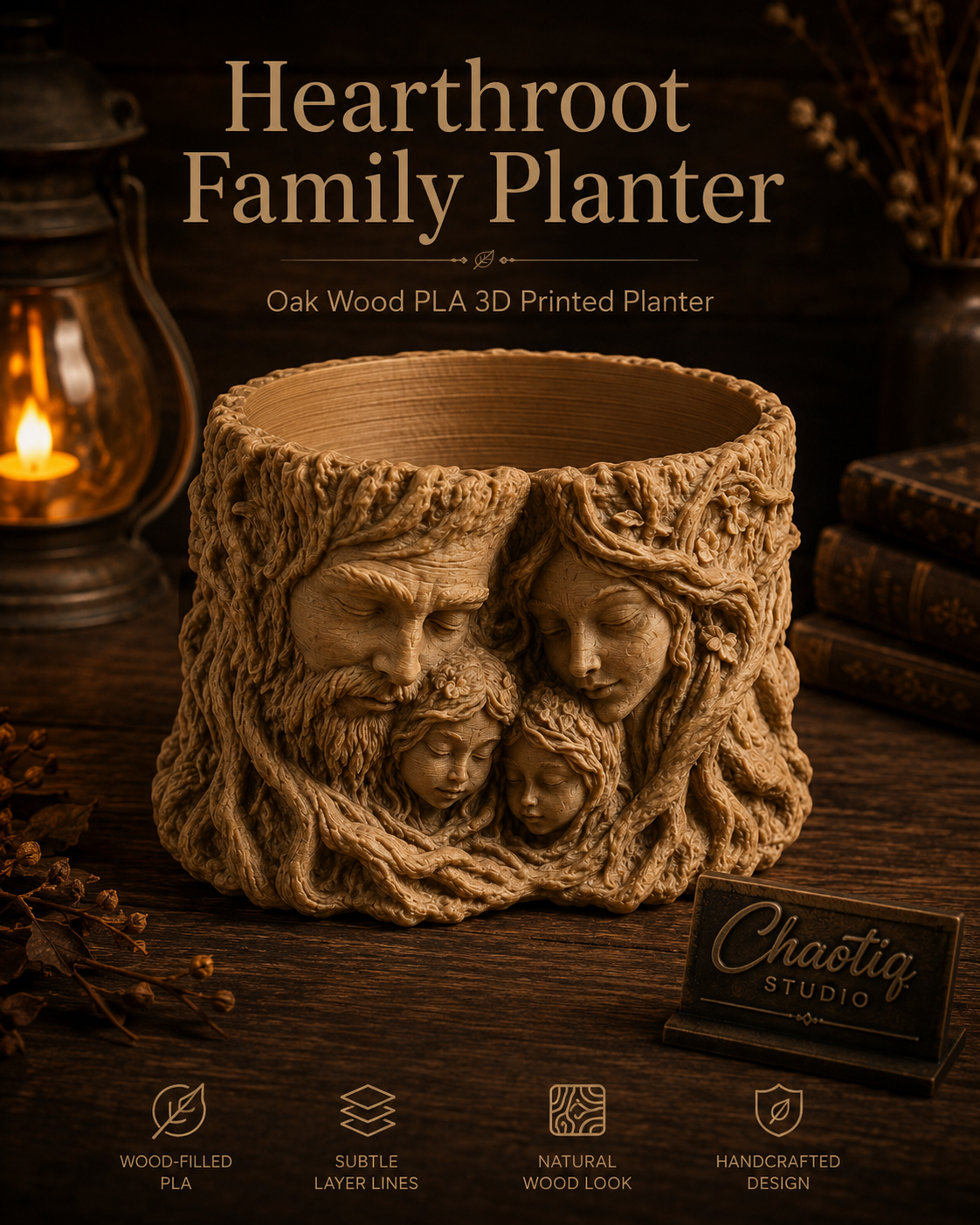 Hearthroot Family Planter