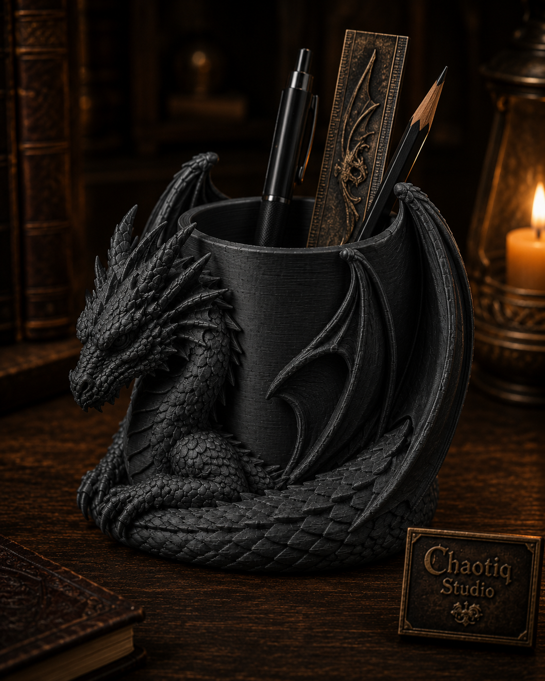 Drakeguard Dragon Pen Holder