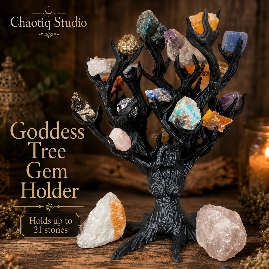 Goddess Tree Gem Holder Display