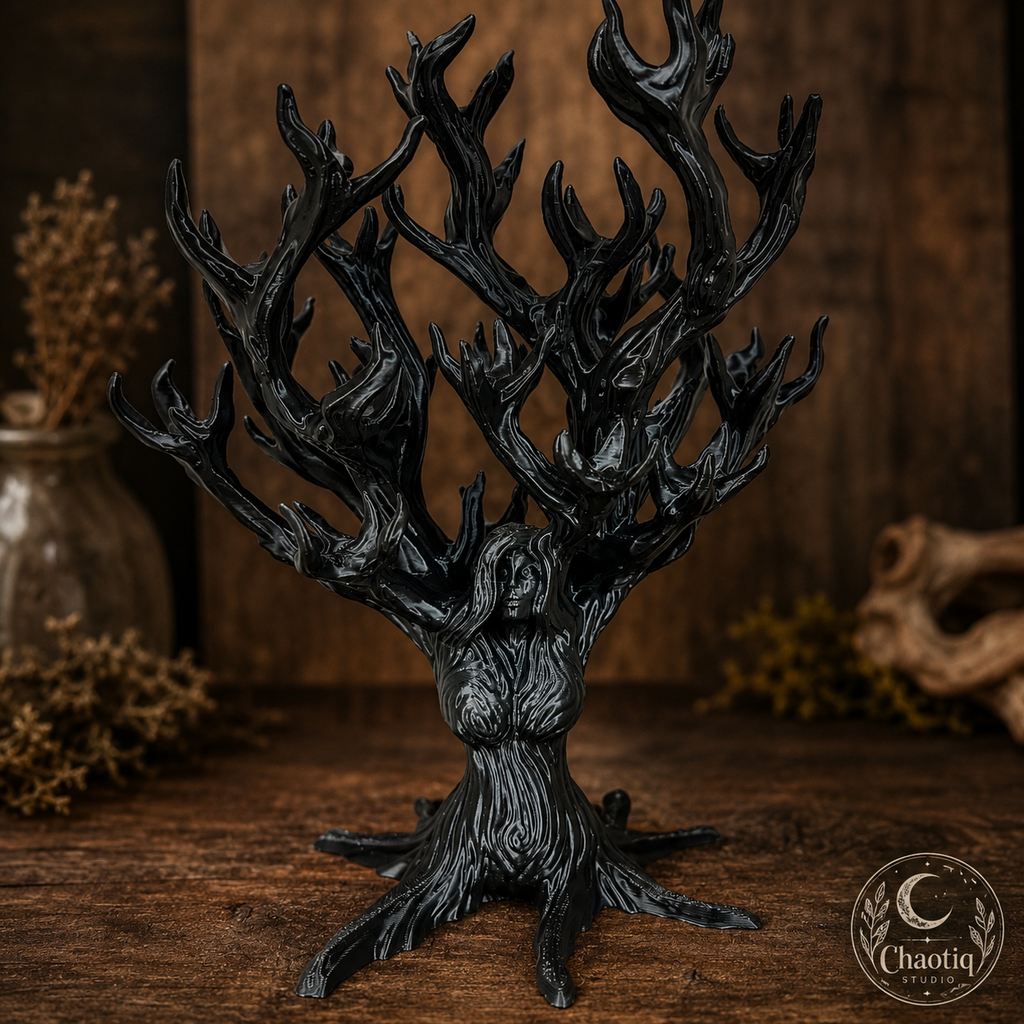 Goddess Tree Gem Holder Display