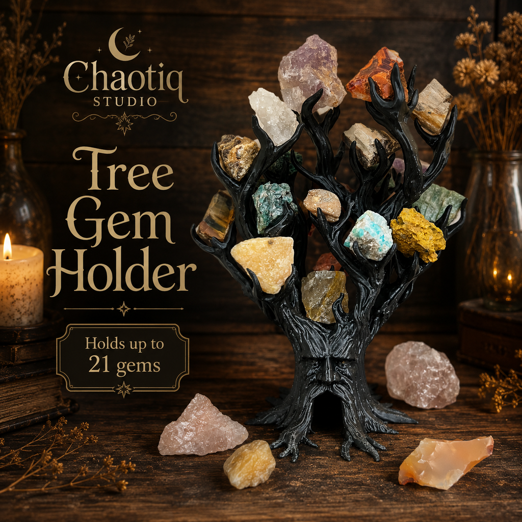 Tree Gemstone Holder Display