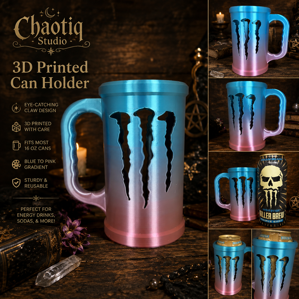3D Printed Claw Can Holder