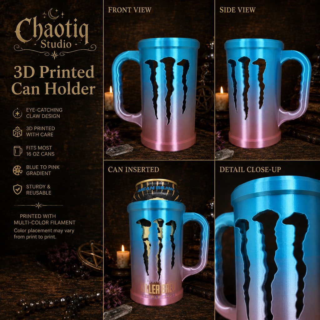 3D Printed Claw Can Holder