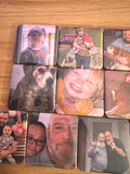 Custom Photo Magnet Gift Set: Personalized Memories, family keepsake gift, mothers day, wedding present