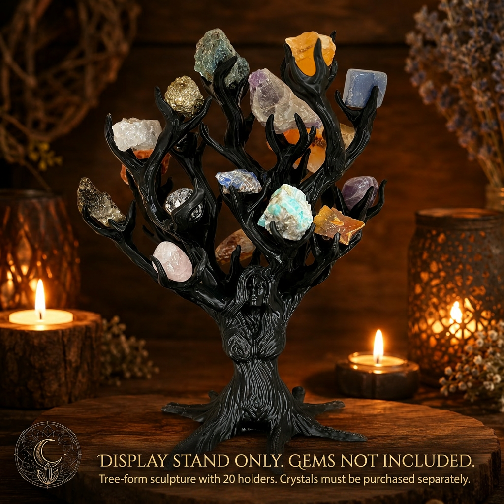 Goddess Tree Gem Holder Display