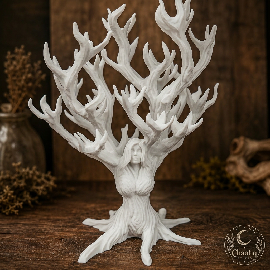 Goddess Tree Gem Holder Display