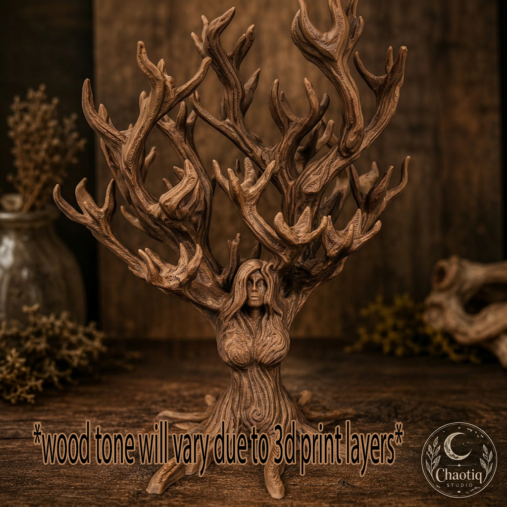 Goddess Tree Gem Holder Display